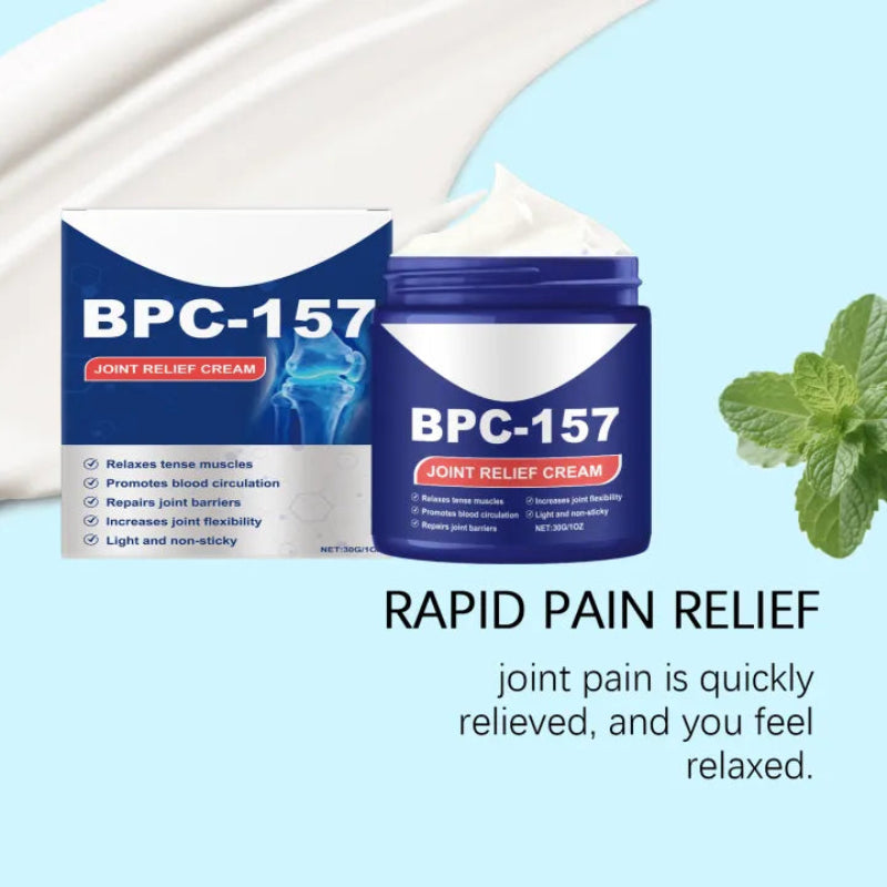πͺπΏ BPC-157 JOINT PAIN RELIEF CREAM πΏπͺ ( BUY 1 GET 1 FREE )