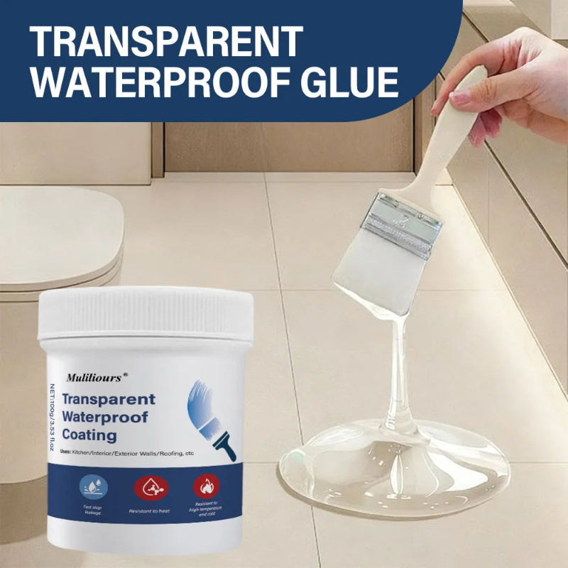 💧✨ MALILIOURS TRANSPARENT WATERPROOF COATING GLUE ✨💧 ( BUY 1 GET 1 FREE )