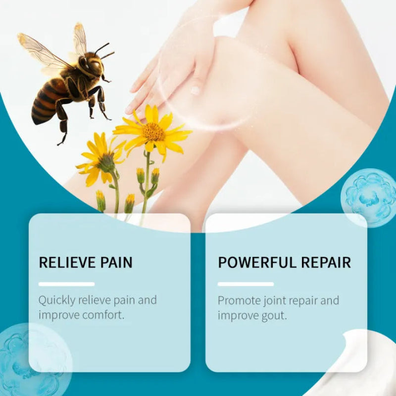 🐝 SOUNT MOON Bee Venom Gout Relief Cream 🐝 ( BUY 1 GET 1 FREE )