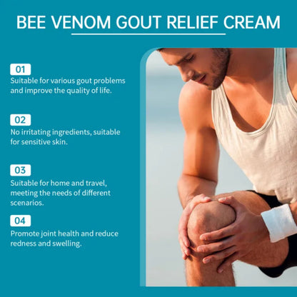 🐝 SOUNT MOON Bee Venom Gout Relief Cream 🐝 ( BUY 1 GET 1 FREE )