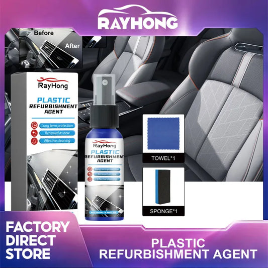 RayHong Plastic Refurbishment Agent Spray ( BUY 1 GET 1 FREE )