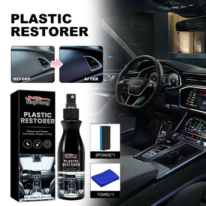 🚗✨ RAYHONG PLASTIC RESTORER SPRAY ✨🚗 ( BUY 1 GET 1 FREE )