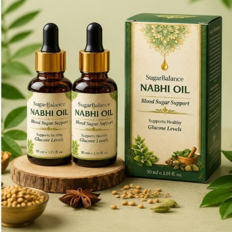 🌿💧 SUGAR BALANCE NABHI OIL 💧🌿 ( BUY 1 GET 1 FREE )