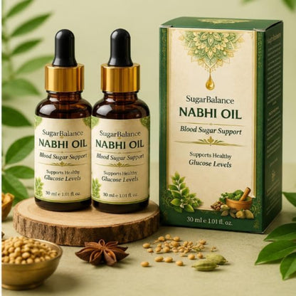 🌿💧 SUGAR BALANCE NABHI OIL 💧🌿 ( BUY 1 GET 1 FREE )