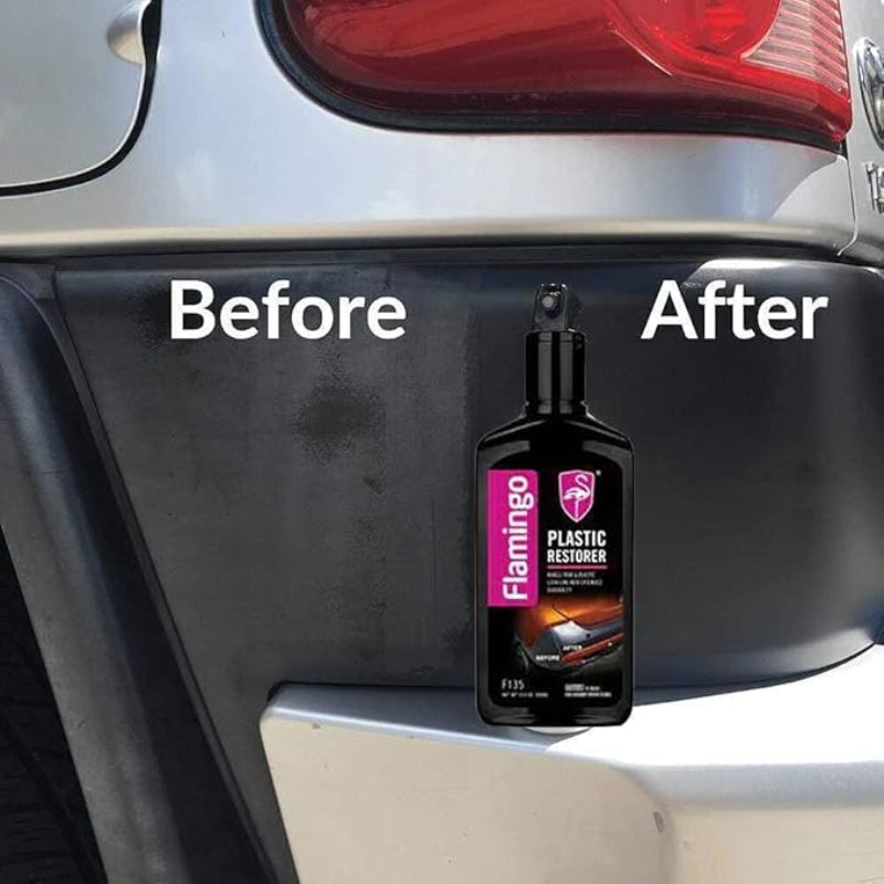 🚗✨ Flamingo Plastic Restorer Car Care ✨🚗 ( BUY 1 GET 1 FREE )