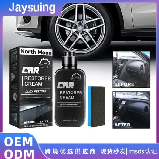 🚗✨ NORTH MOON CAR RESTORER CREAM – QUICK RESTORE ✨🚗 ( BUY 1 GET 1  FREE)