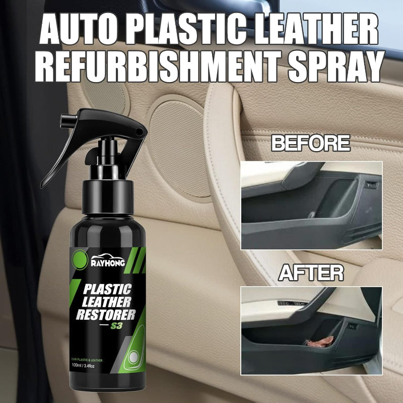 ✨ Plastic & Leather Restorer Spray ✨ ( BUY 1 GET 1 FREE )