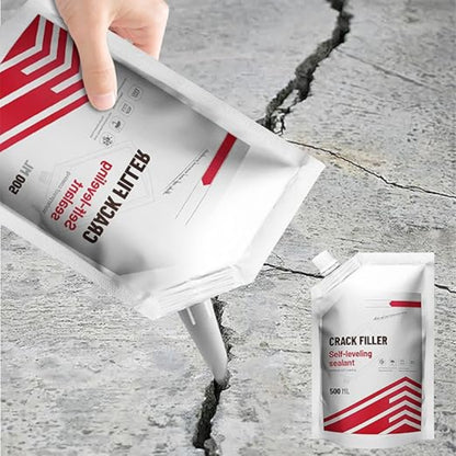 🛠️ CRACK FILLER – SELF-LEVELING SEALANT 🛠️  ( BUY 1 GET 1 FREE )