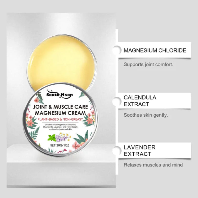 🌿💪 SOUTH MOON JOINT & MUSCLE CARE MAGNESIUM CREAM 💪🌿 ( BUY 1 GET 1 FREE )