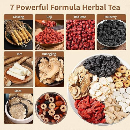 🍵✨ Monbrizz™ Ginseng Six Treasure Kidney Tea 🌿💪