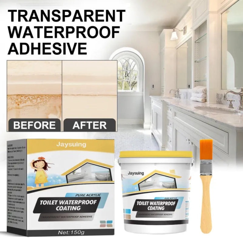 🚿💧 JAYSUING PURE ACHTERC TOILET WATERPROOF COATING GLUE 💧🚿 ( BUY 1 GET 1 FREE )