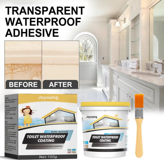 🚿💧 JAYSUING PURE ACHTERC TOILET WATERPROOF COATING GLUE 💧🚿 ( BUY 1 GET 1 FREE )