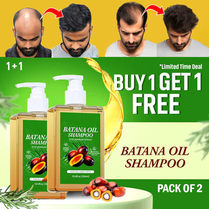 Batana Oil Shampoo for Hair Growth with Rosemary Extract🌱✨