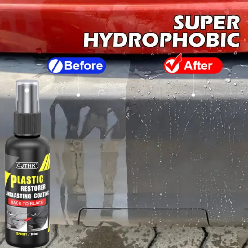 🚗✨ CJTHK Plastic Restorer Long-Lasting Coating Spray 🚗✨ ( BUY 1 GET 1 FREE )