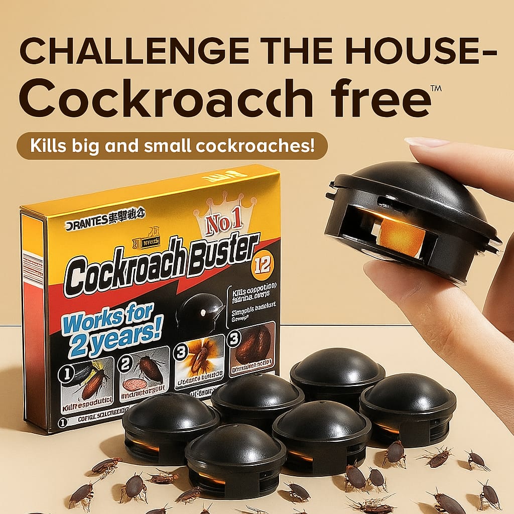 🌿100% Plant Based Japan Combat Roach Killing Bait station 12 Pcs
