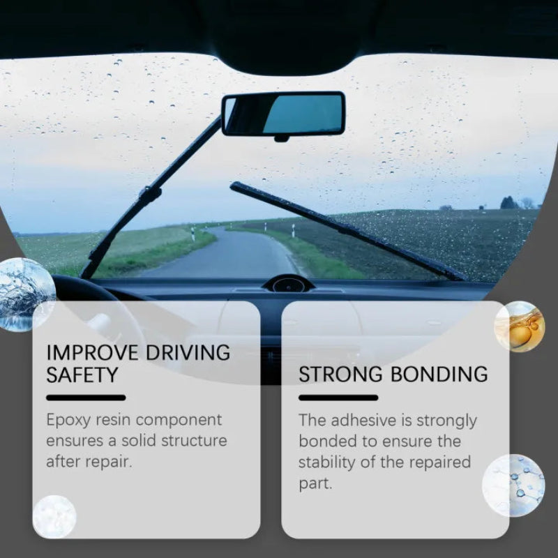 Homonth Windshield Car Glass Crack Repair Kit ( BUY 1 GET 1 FREE )