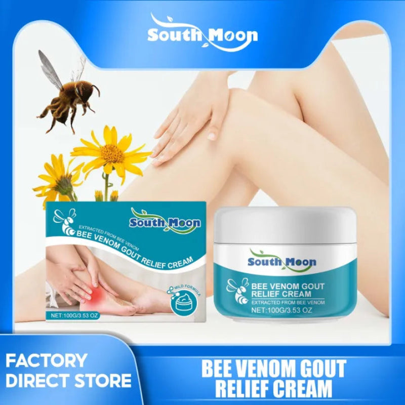 🐝 SOUNT MOON Bee Venom Gout Relief Cream 🐝 ( BUY 1 GET 1 FREE )