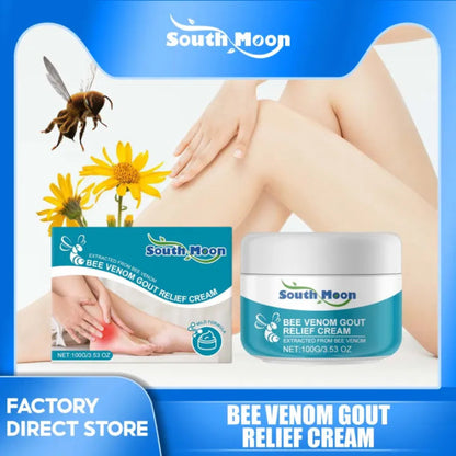 🐝 SOUNT MOON Bee Venom Gout Relief Cream 🐝 ( BUY 1 GET 1 FREE )