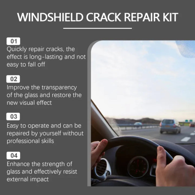 Homonth Windshield Car Glass Crack Repair Kit ( BUY 1 GET 1 FREE )