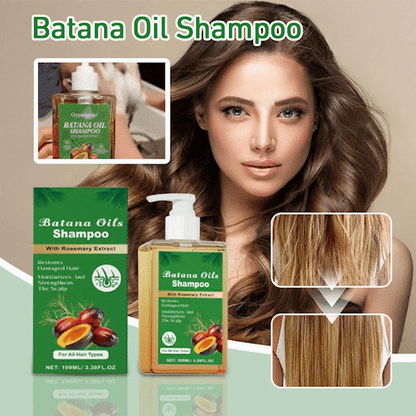 Batana Oil Shampoo for Hair Growth with Rosemary Extract🌱✨