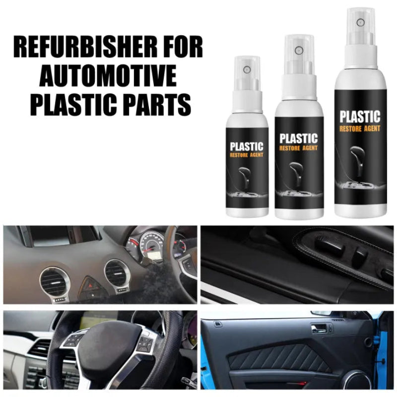 🚗✨ PLASTIC RESTORE AGENT – REPAIR SPRAY ✨🚗 ( BUY 1 GET 1 FREE )