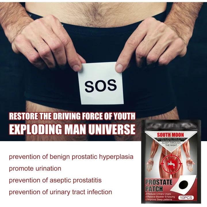 🌿👨‍⚕️ SOUTH MOON PROSTATE PATCH 👨‍⚕️🌿 ( BUY 1 GET 1 FREE )