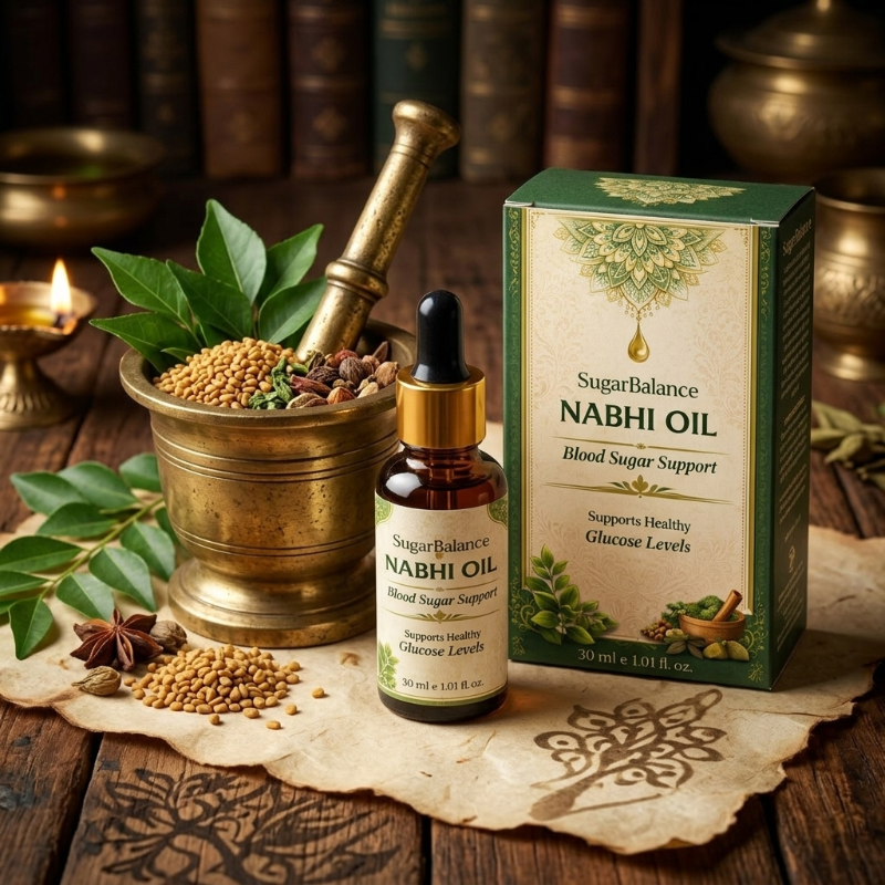🌿💧 SUGAR BALANCE NABHI OIL 💧🌿 ( BUY 1 GET 1 FREE )